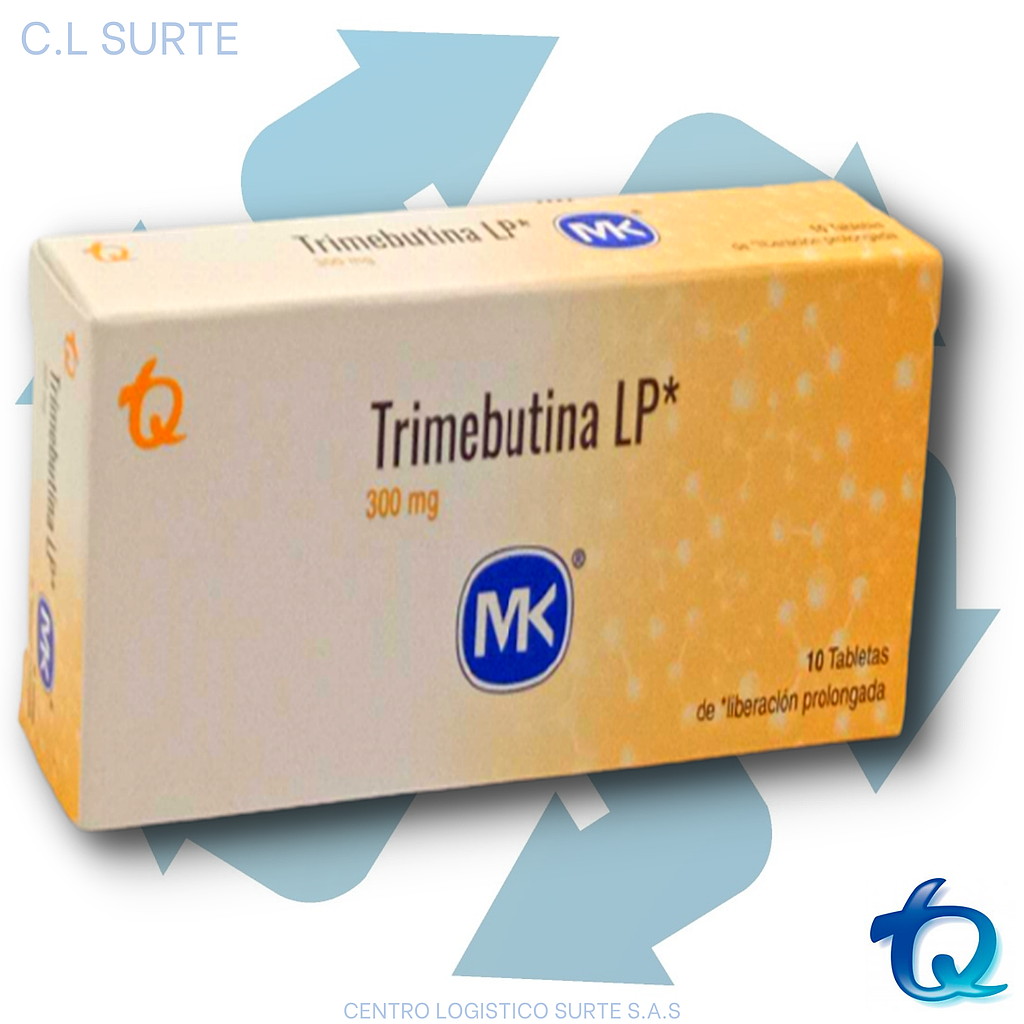 TRIMEBUTINA 300 MG X 10 TAB MK TQ