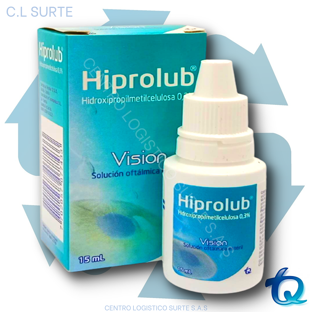 HIPROLUB  0.3% GOTAS X 15 ML HIDROXIPRO TQ OFTAL