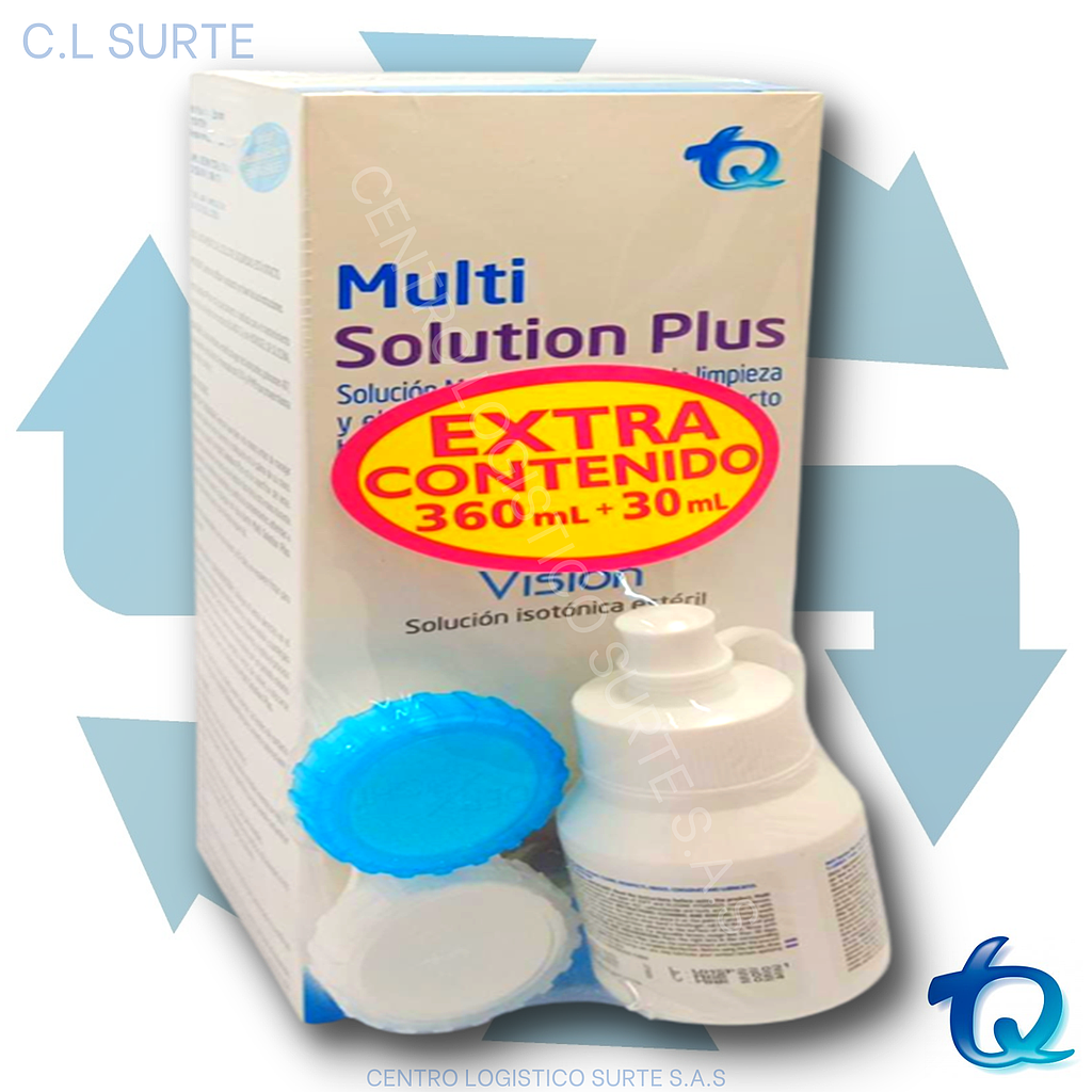 MULTISOLUTION PLUS PREPACK X 360 ML TQ OFTAL + IVA