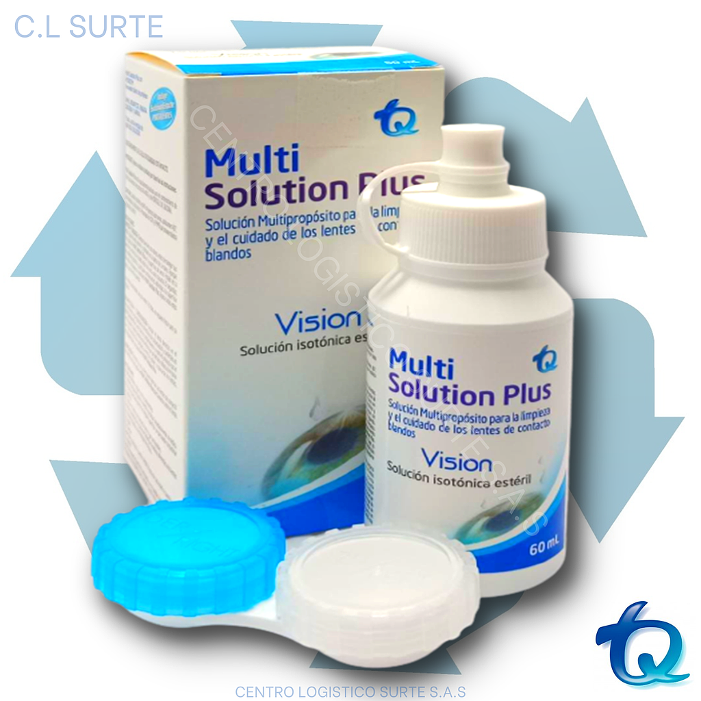 MULTISOLUTION PLUS X  60 ML TQ OFTAL + IVA