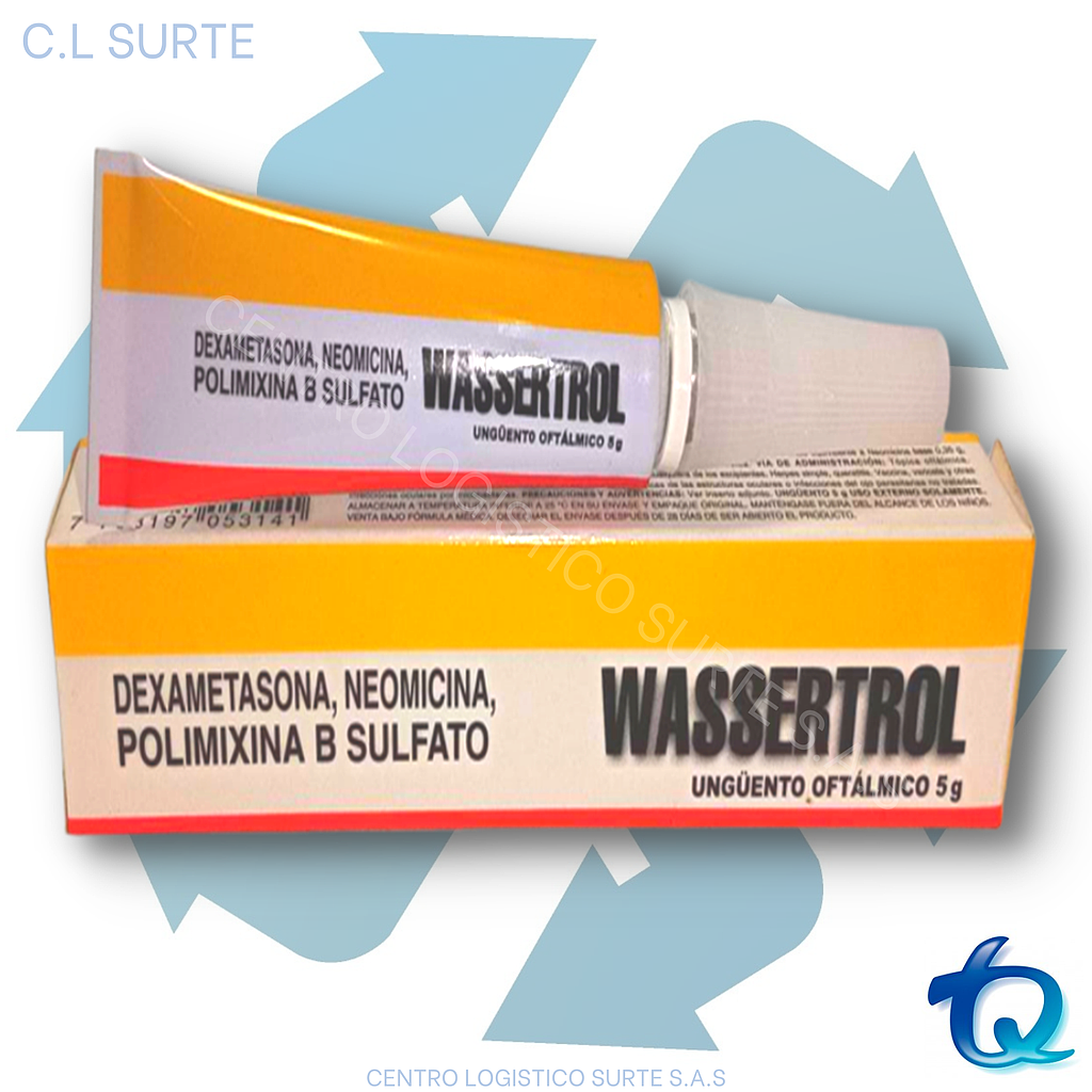 WASSERTROL UNGUENTO X 5 G TQ OFTAL