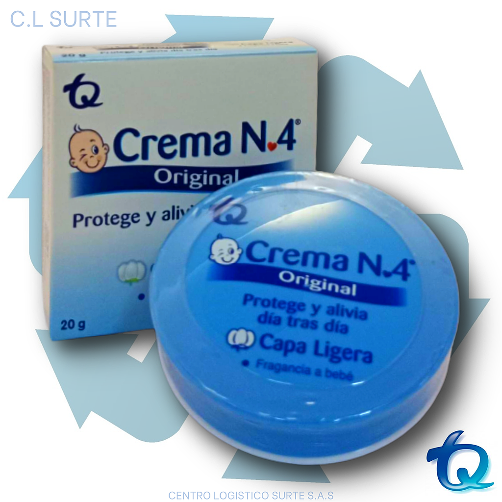 CREMA N 4 10% X  20 G TQ DERMA