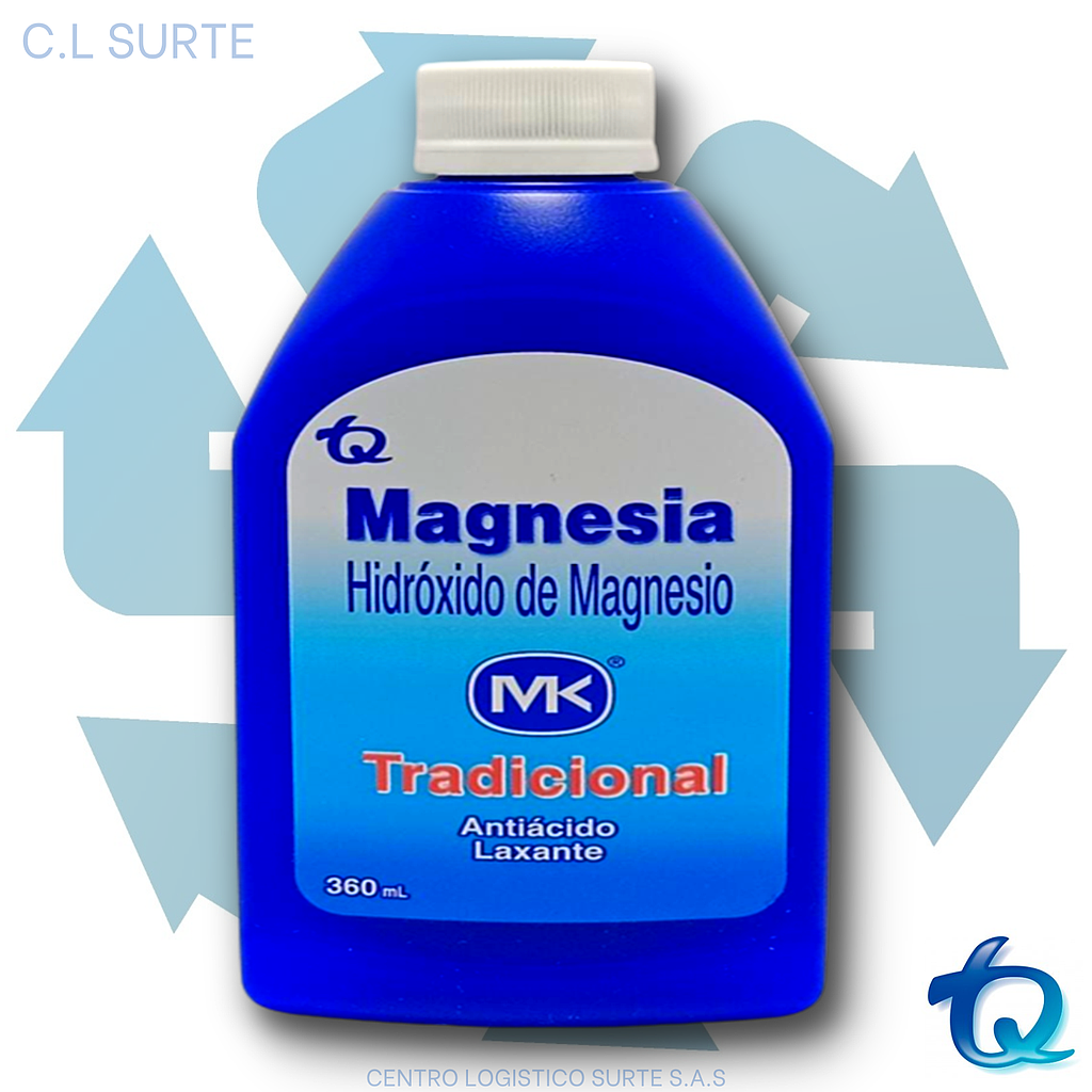 MAGNESIA MK SUSP X 360 ML TQ GASTRO