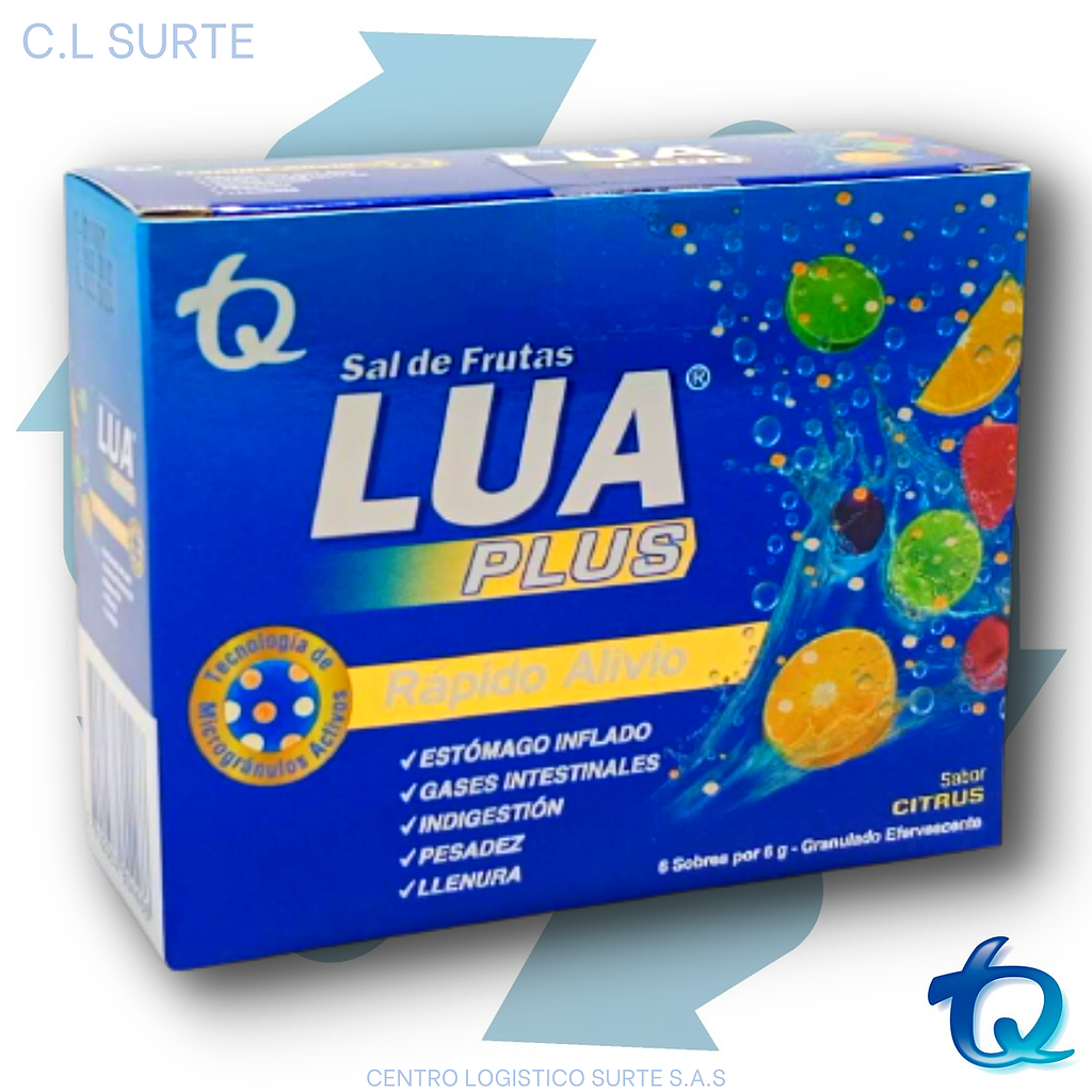 SAL DE FRUTAS LUA PLUS X  6 SOB TQ GASTRO