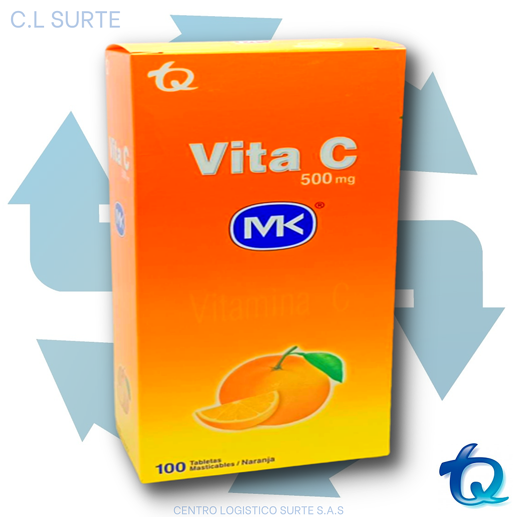 VITAMINA C MK 500 MG X 100 TAB NAR MAST TQ VITAM