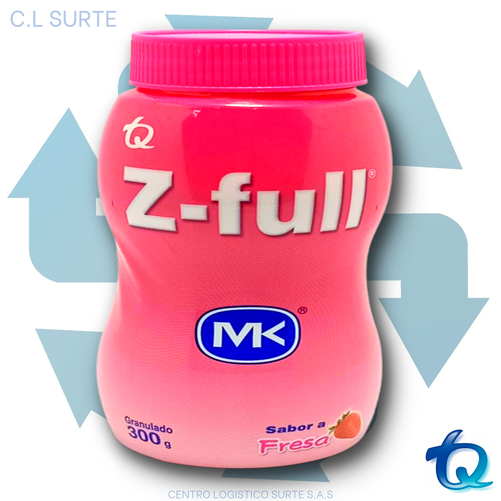 Z FULL MK X 300 G FRESA GRANULADO TQ VITAM