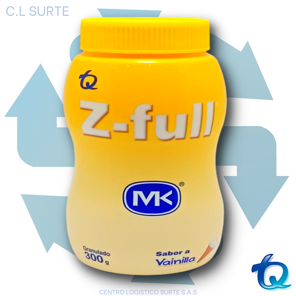 Z FULL MK X 300 G VAINILLA GRANULADO TQ VITAM