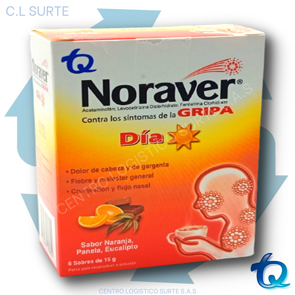 NORAVER GRIPA DIA X  6 SOB TQ RESPIR