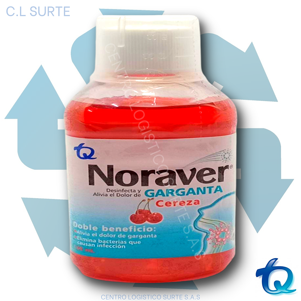 NORAVER X 120 ML CEREZA S/VALV TQ RESPIR