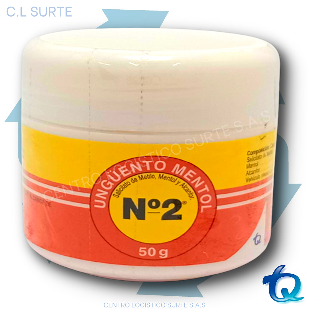 UNGUENTO ALMENTOL N 2 X 50 G TQ DOLOR