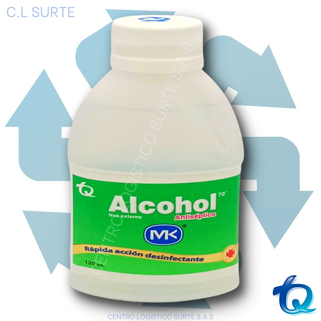 ALCOHOL X 120 ML MK TQ C-H