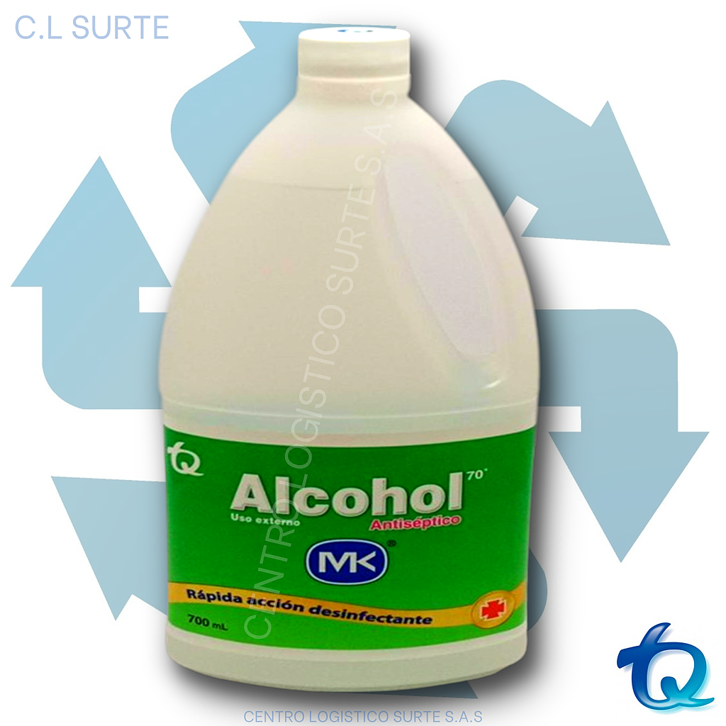 ALCOHOL X 700 ML MK TQ C-H