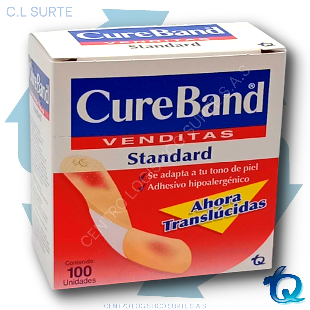 CURAS X 100 UND CUREBAND VENDITAS STANDAR TQ C-H