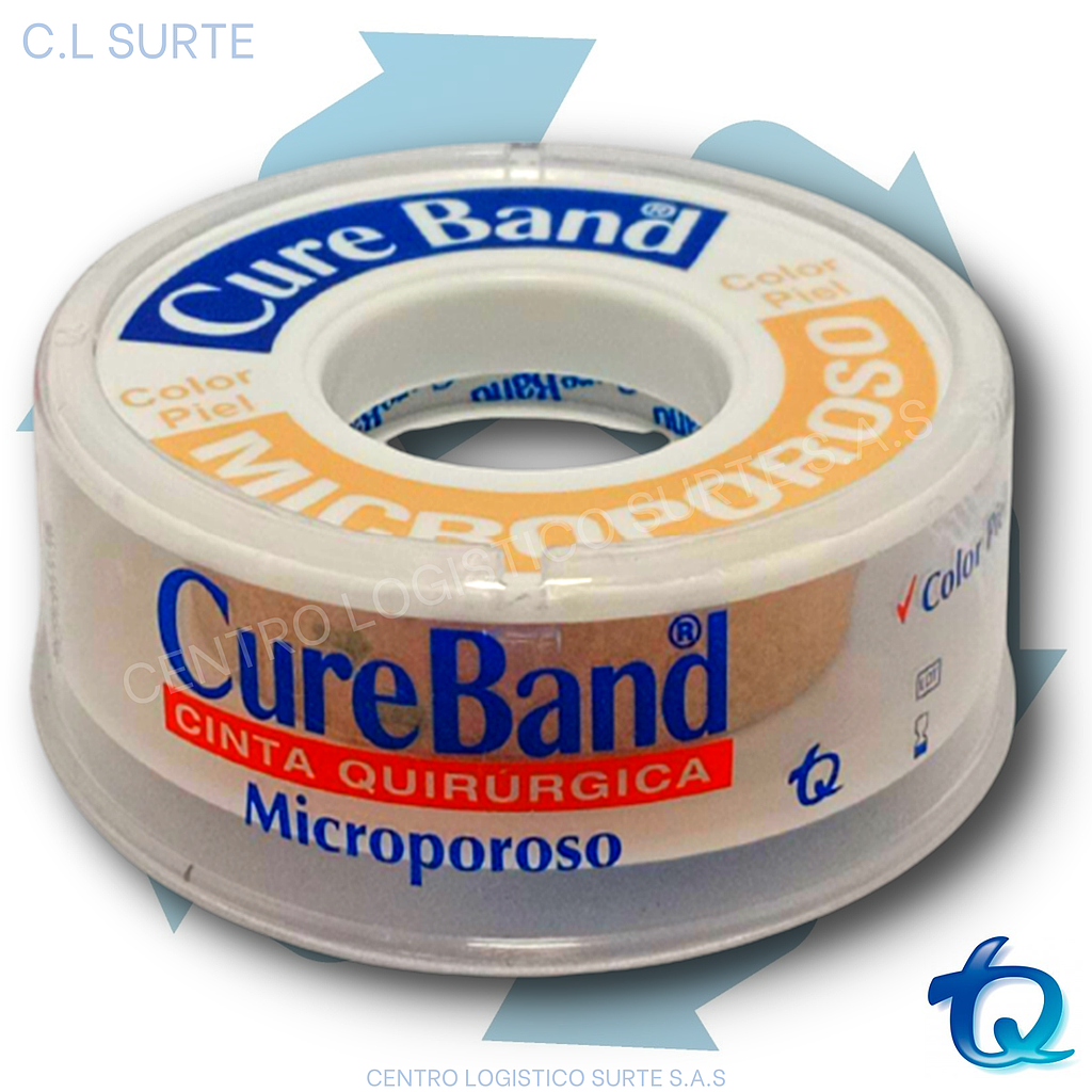 ESP MICROPORE 1/2&quot; X 5 Y PIEL DISP TQ C-H