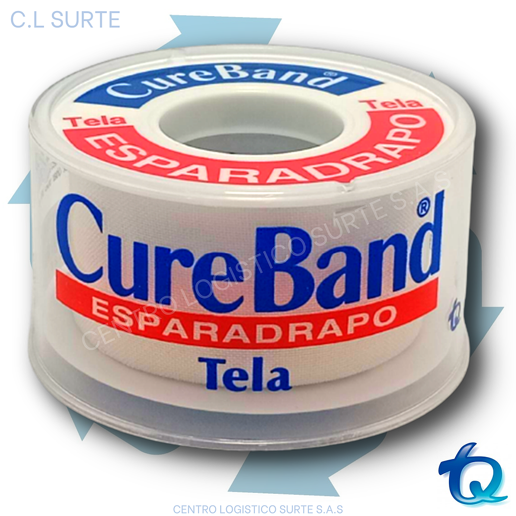 ESP TELA 1&quot; X 5 Y CARTUCHO CUREBAND TQ C-H