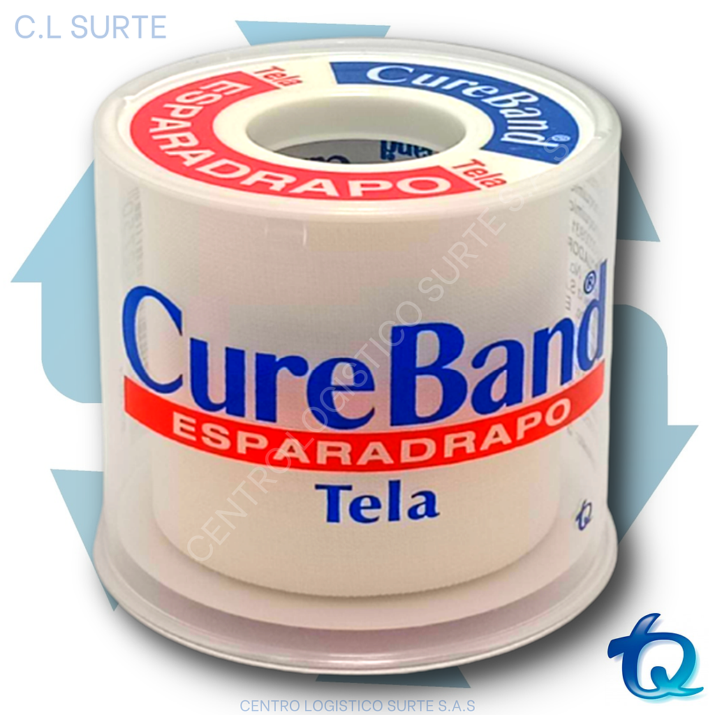 ESP TELA 2&quot; X 5 Y CARTUCHO CUREBAND TQ C-H