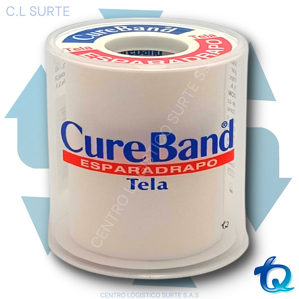 ESP TELA 3&quot; X 5 Y CARTUCHO CUREBAND TQ C-H