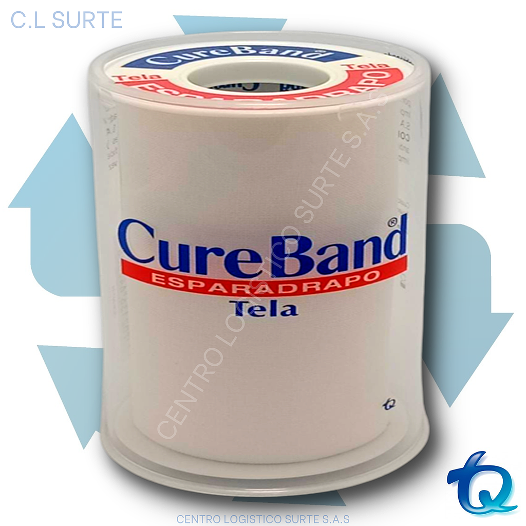 ESP TELA 4&quot; X 5 Y CARTUCHO CUREBAND TQ C-H
