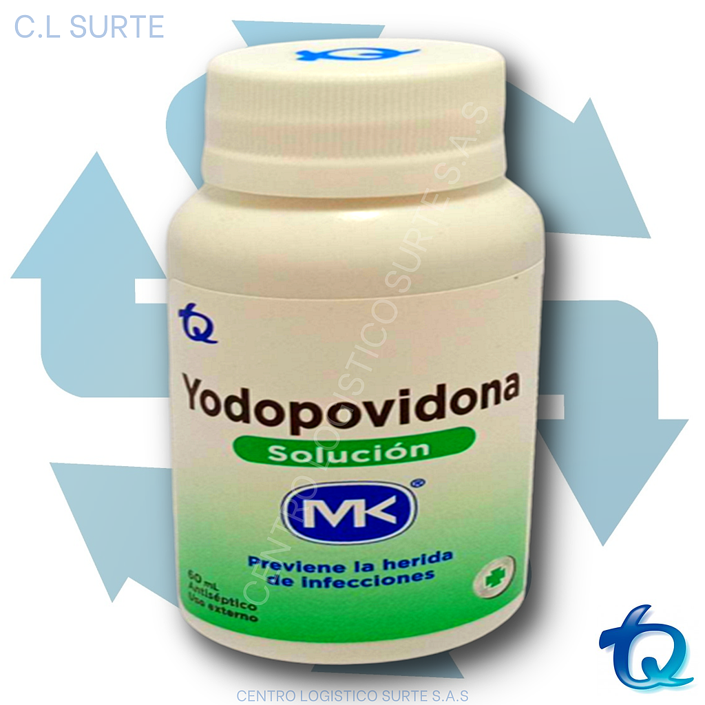 YODOPOVIDONA X  60 ML SOLUCION MK TQ C-H