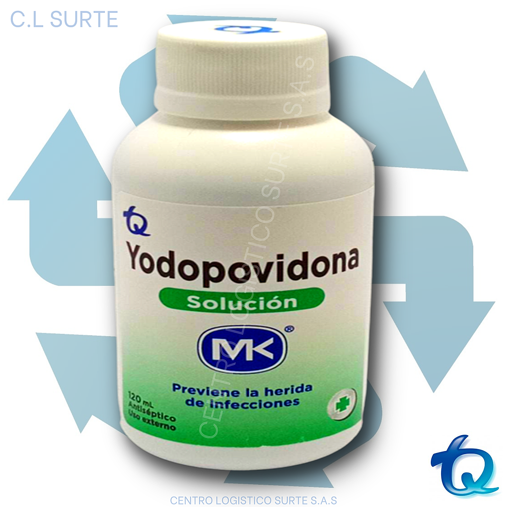 YODOPOVIDONA X 120 ML SOLUCION MK TQ C-H