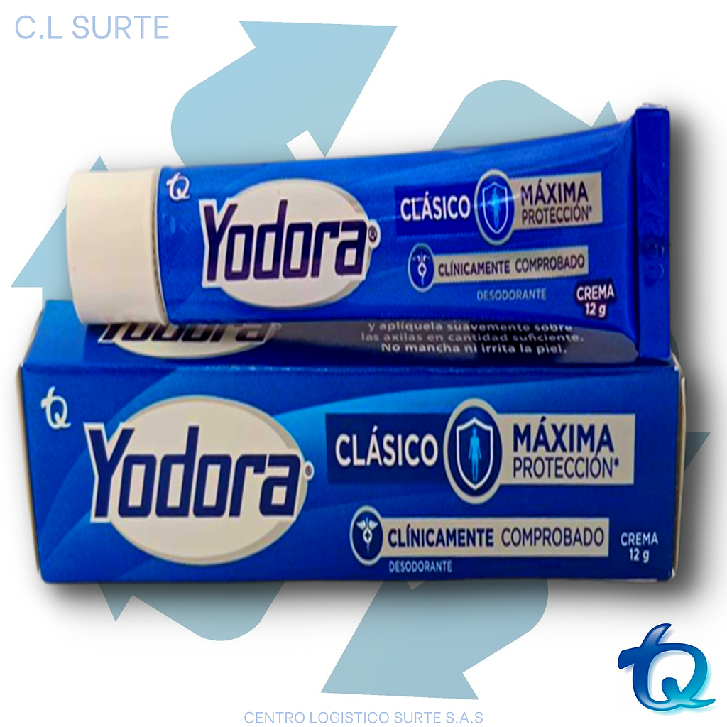 YODORA X  12 G CREMA TQ YRA + IVA