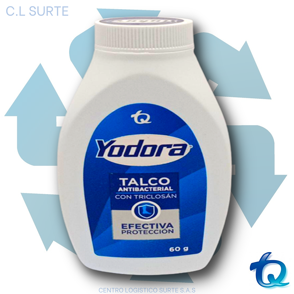 YODORA TALCO X  60 G TQ YRA