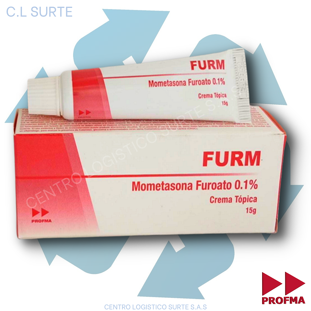 FURM CREMA X 15 G MOMETASONA FUROATO 0.1% PROFMA