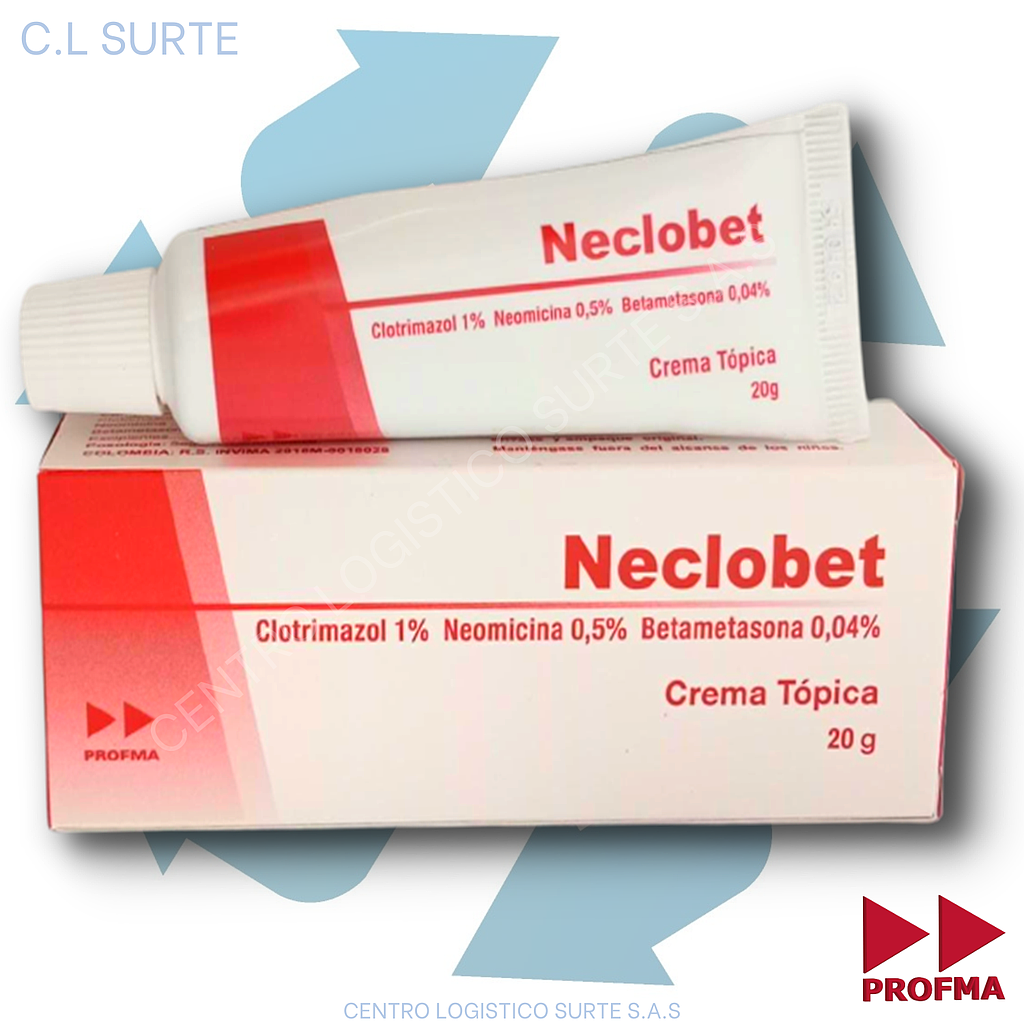 NECLOBET CREMA X 20 GR CLOTRI+NEOMI+BETAME PROFMA