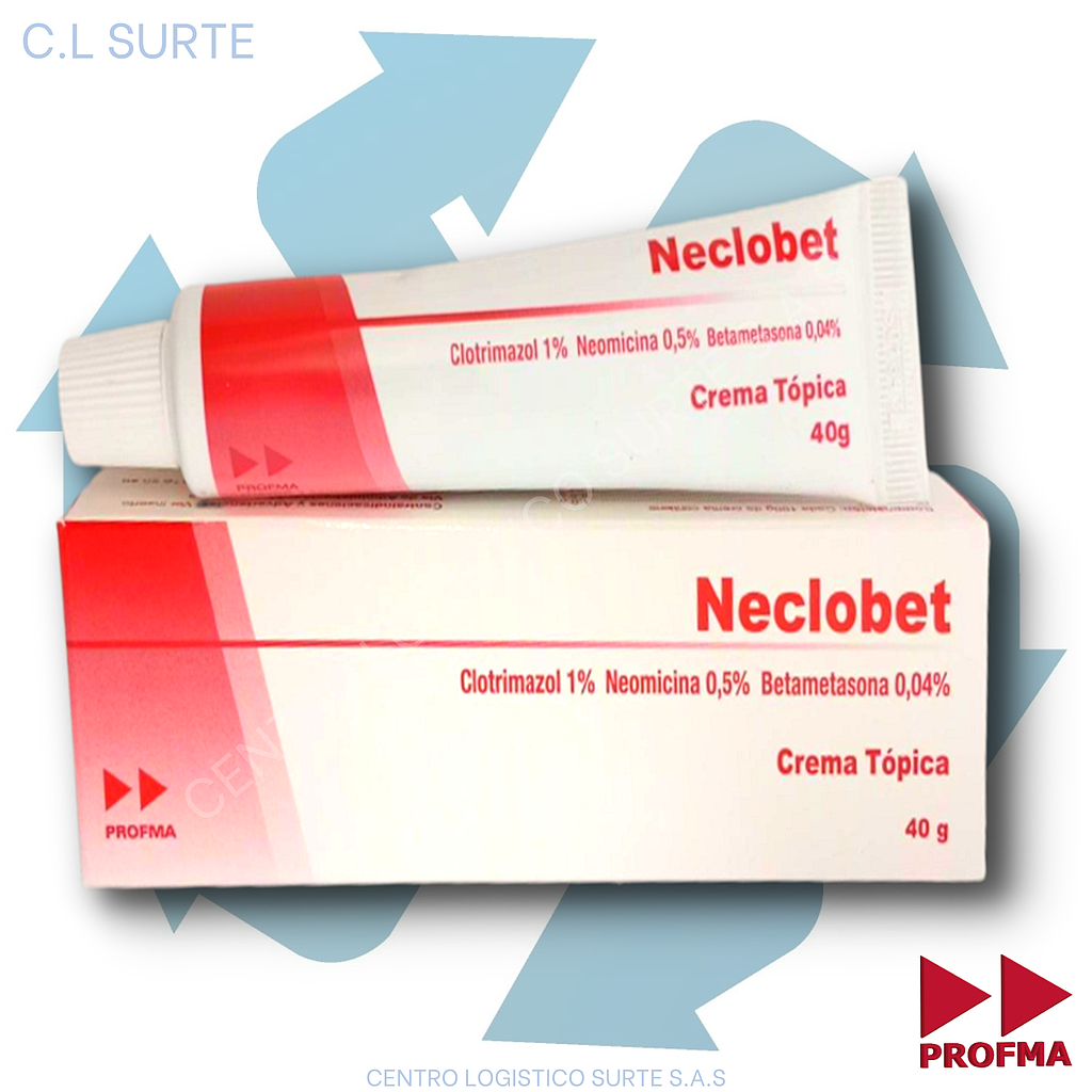 NECLOBET CREMA X 40 GR CLTORI+NEOMI+BETAME PROFMA