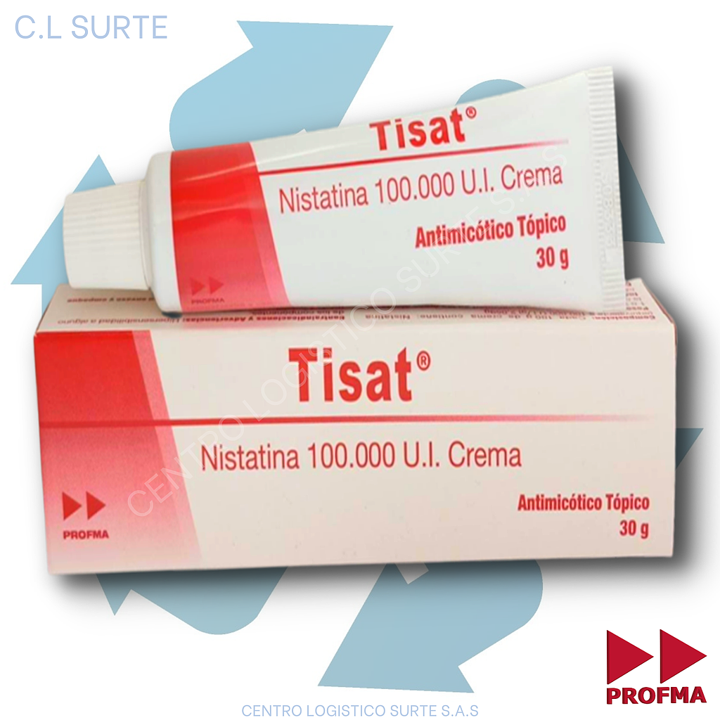 TISAT CREMA X 30 G NISTATINA PROFMA