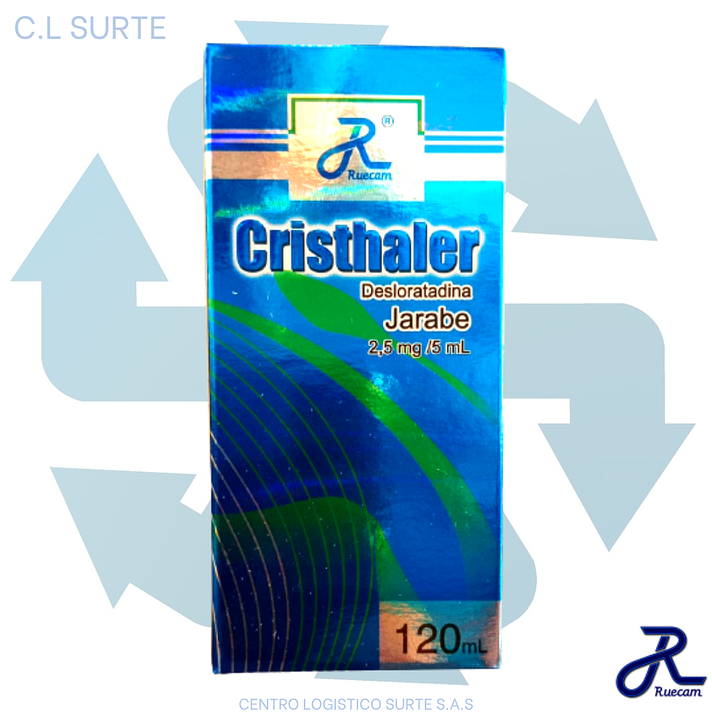 CRISTHALER JBE X 120 ML DESLORATADINA RUECAM