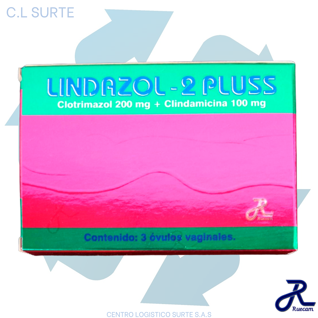 LINDAZOL-2 X 3 OVU CLOTRIMAZOL + CLINDAMICINA RUECAM