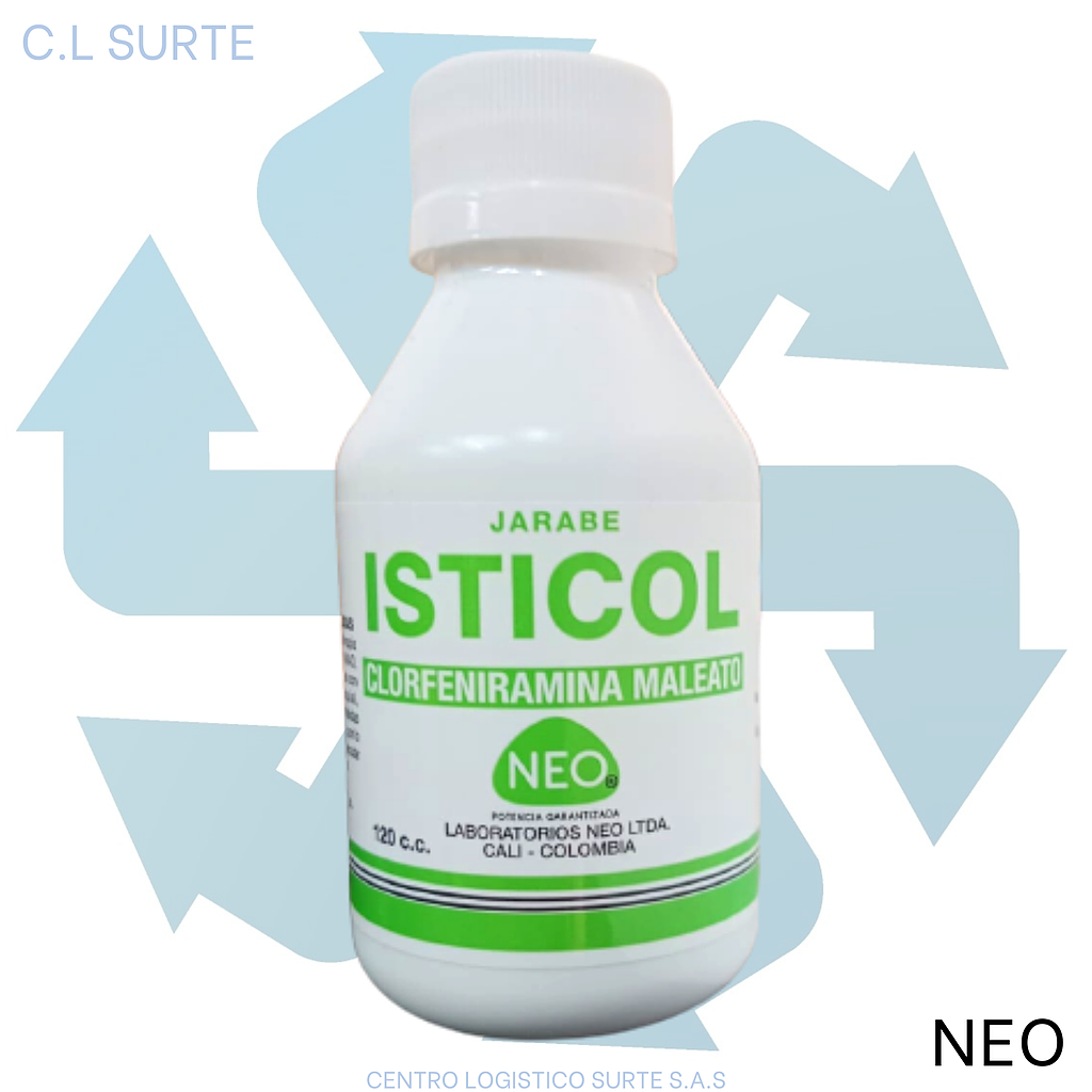 ISTICOL FCO X 120 ML CLORFENIRAMINA NEO