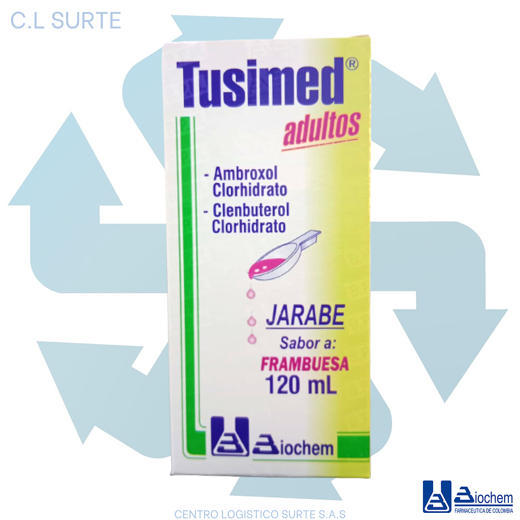 TUSIMED JBE ADUL X 120 ML AMBROXOL+CLEMB BIOCHEM