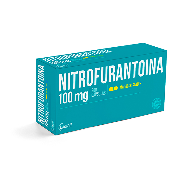 NITROFURANTOINA 100 MG X 300 TAB LAPROFF