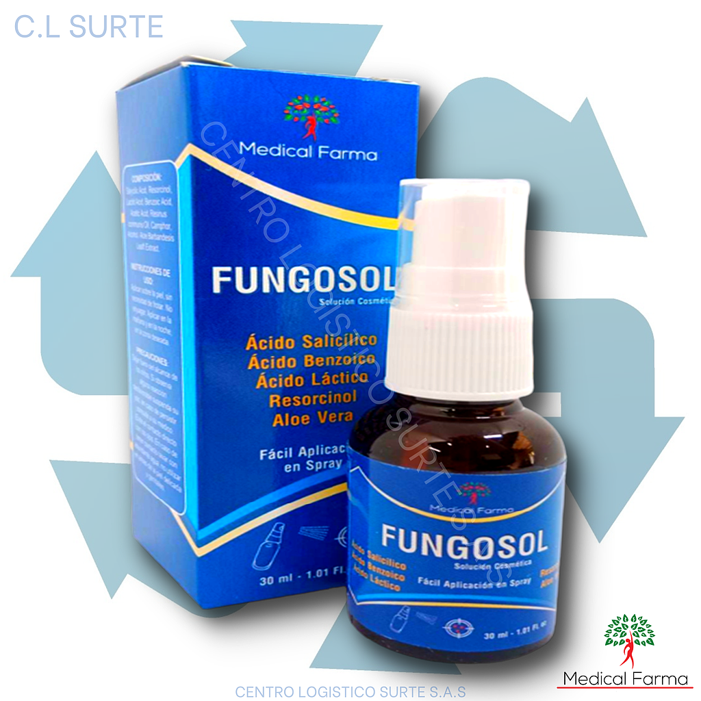 FUNGOSOL X 30 ML MEDICAL FARMA