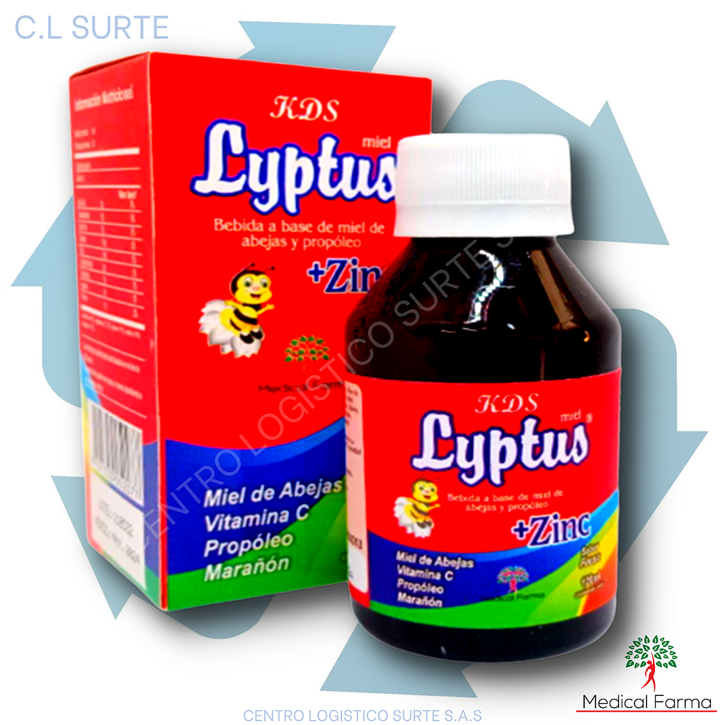 LYPTUS JBE NIÑO X 120 ML MEDICAL FARMA