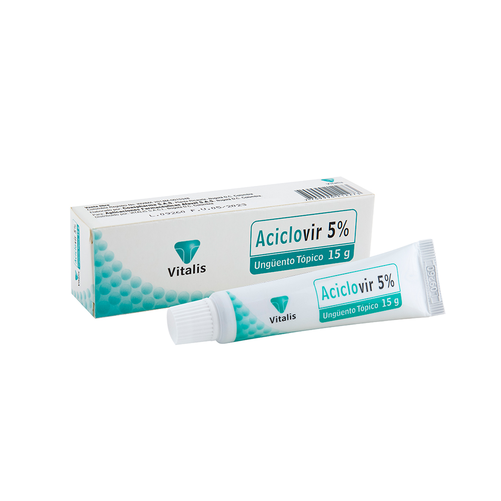 ACICLOVIR CREMA 5% X 15 GR VITALIS