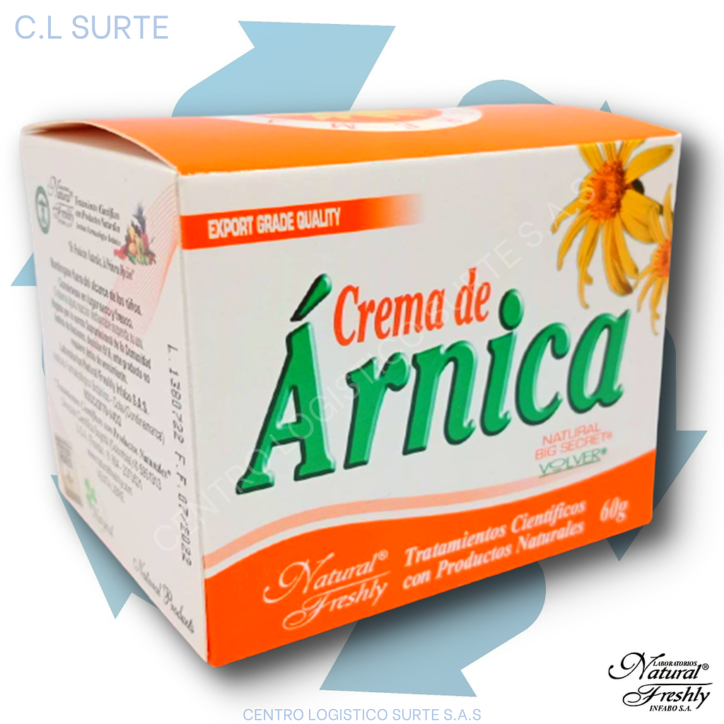 CREMA DE ARNICA X 60 G FRESHLY + IVA