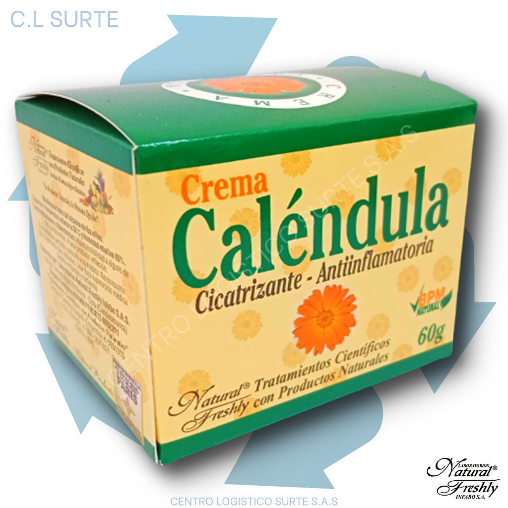 CREMA DE CALENDULA X 60 G FRESHLY