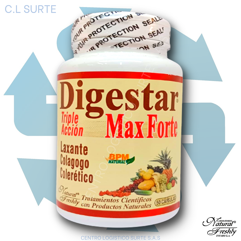 DIGESTAR MAX FORTE X 50 CAPS FRESHLY