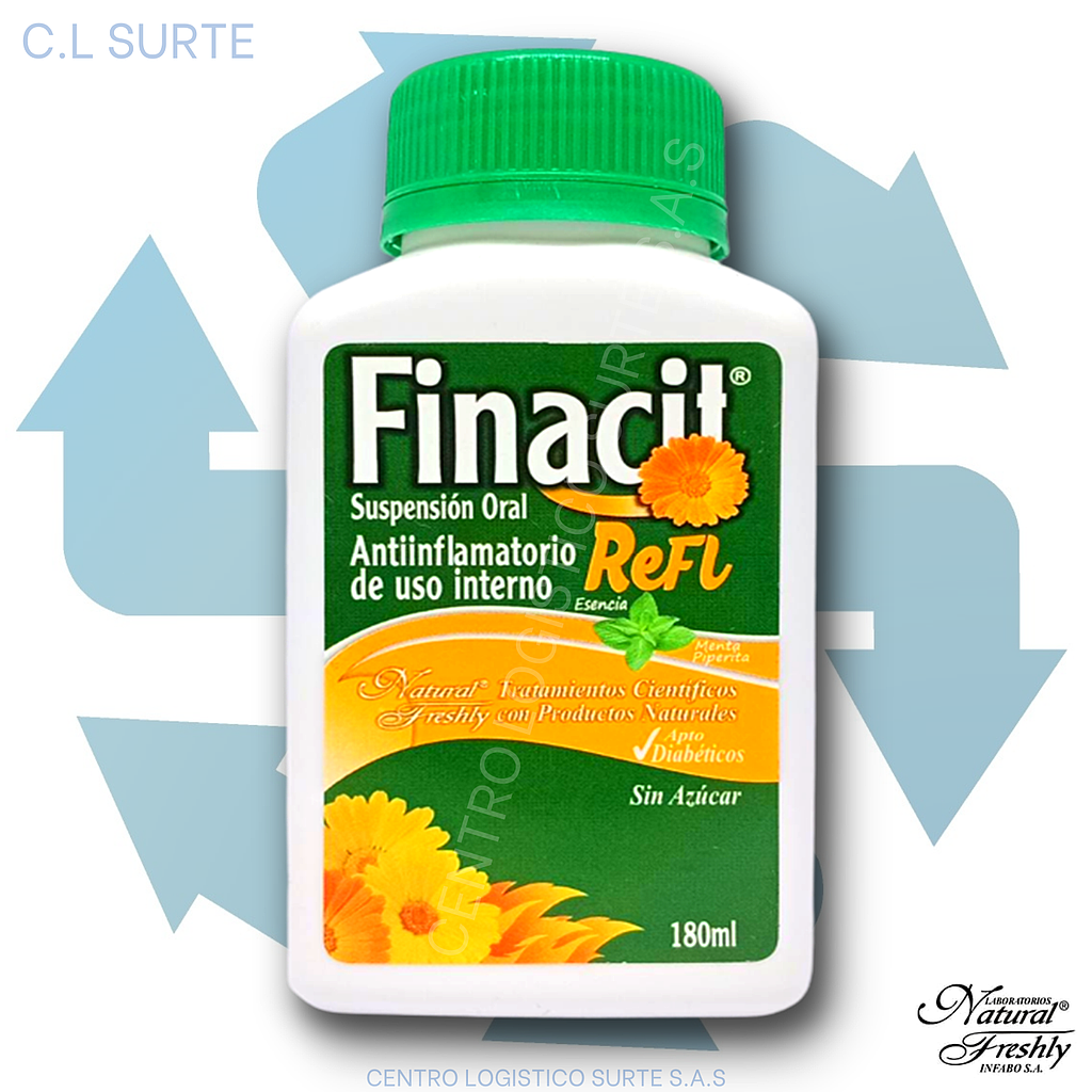 FINACID SOLUC  DE CALENDULA X 180 ML FRESHLY