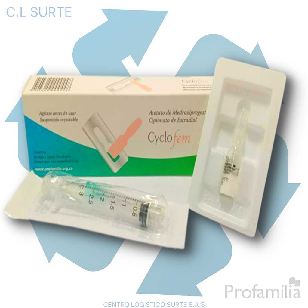 CYCLOFEM 5 ML X 1 AMP PROFAMILIA