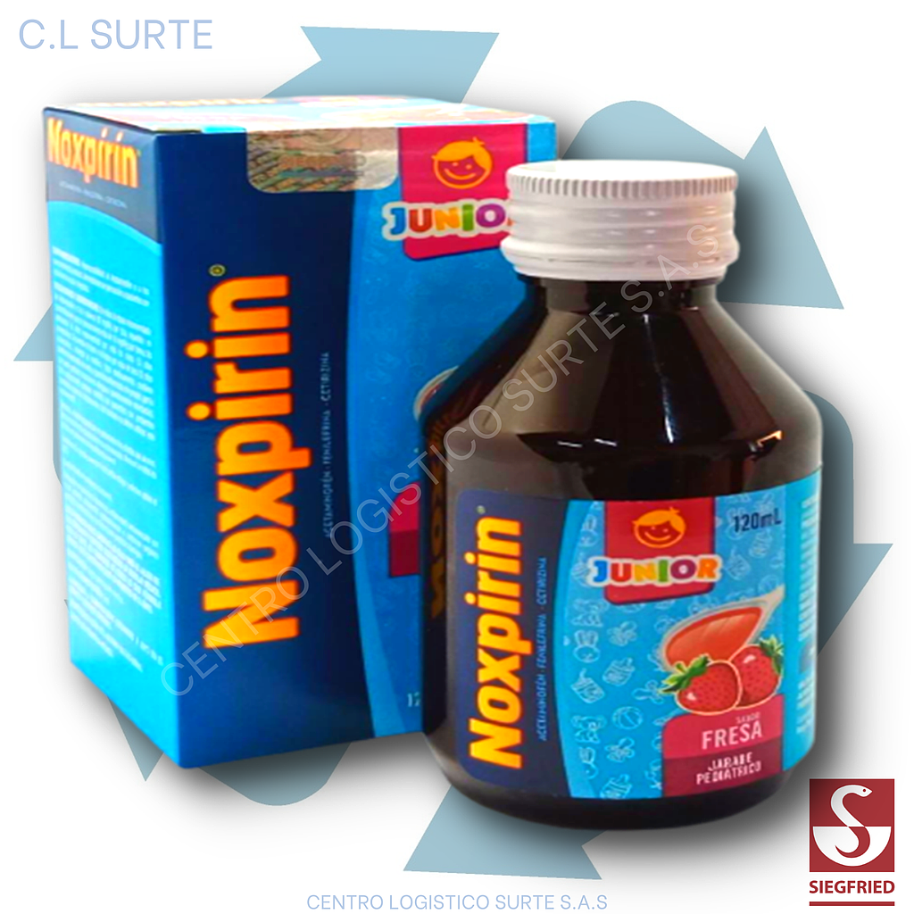 NOXPIRIN F JUNIOR JBE X 120 ML SIEGFRIED