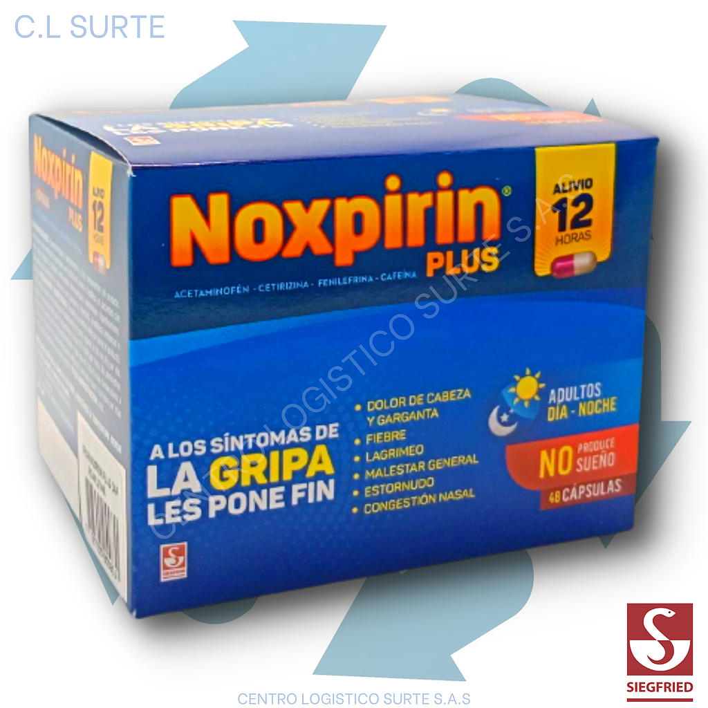 NOXPIRIN ULTRA PLUS X  48 CAPS SIEGFRIED