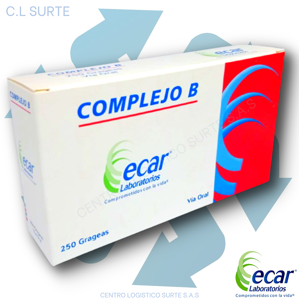 COMPLEJO B X 250 TAB ECAR