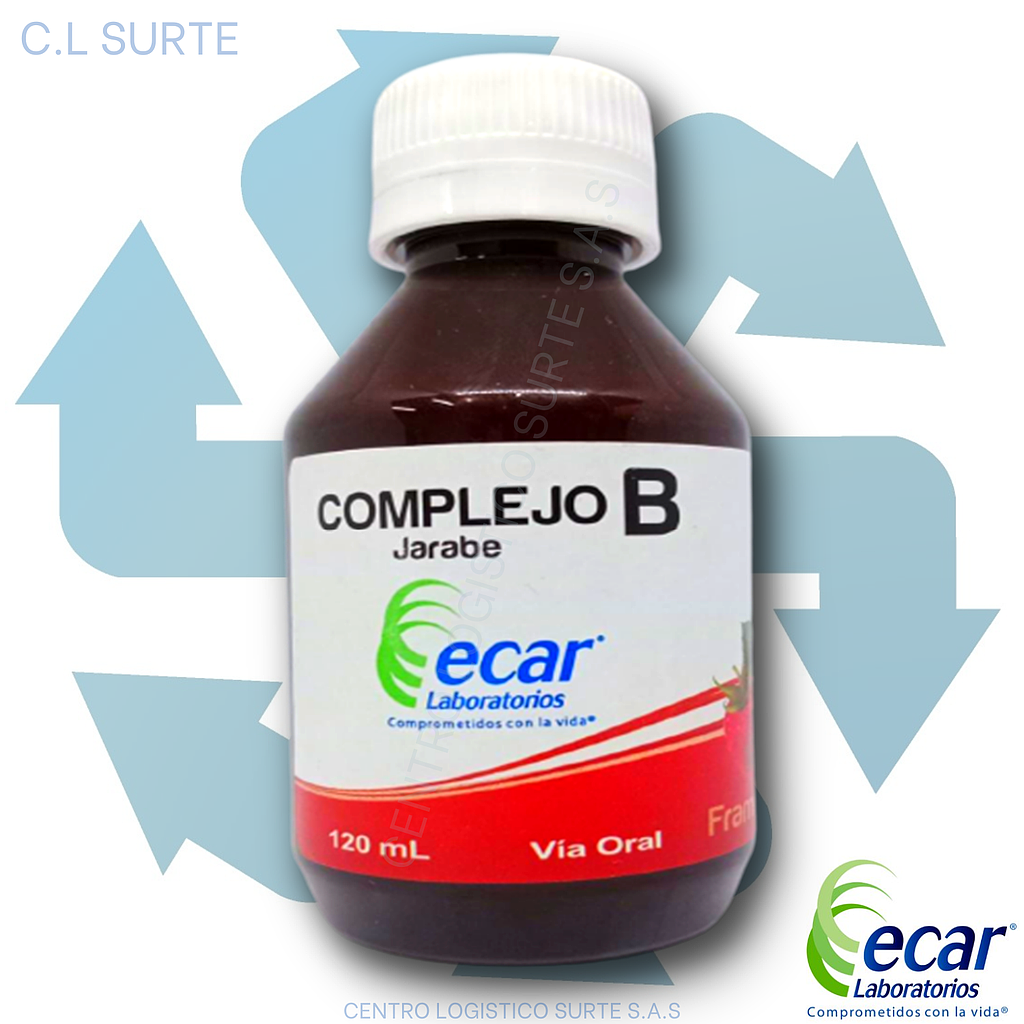 COMPLEJO B JBE X 120 ML ECAR