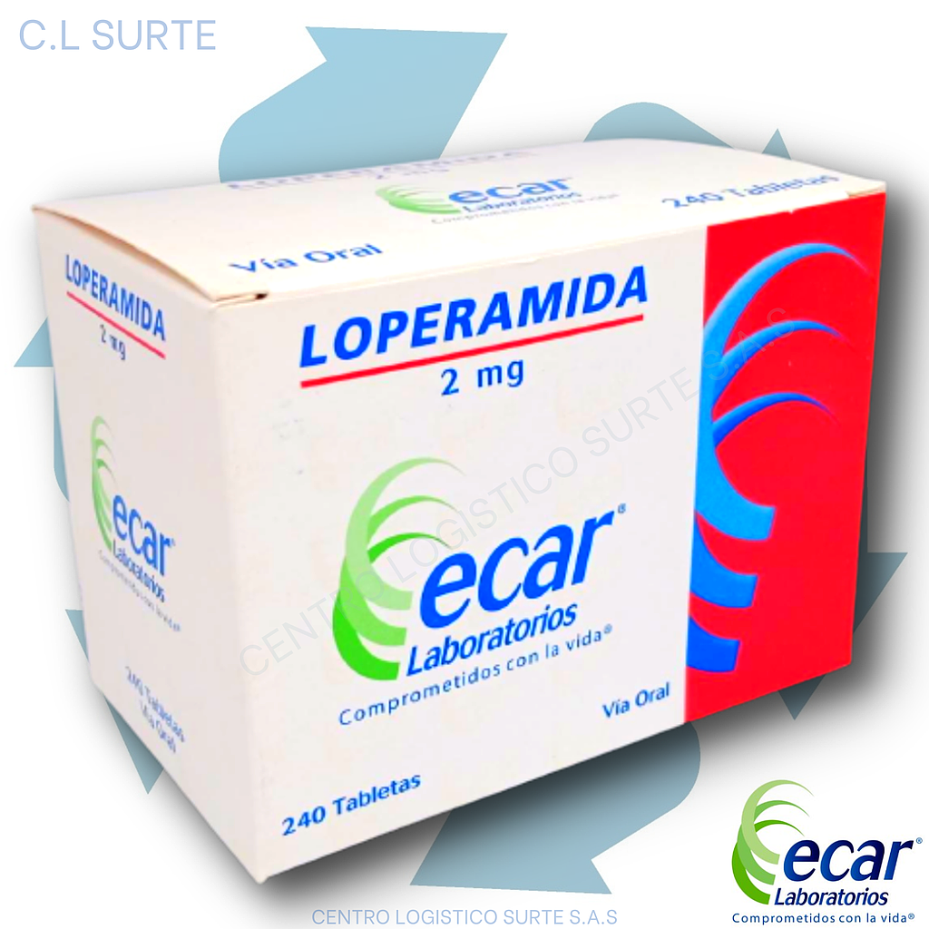 LOPERAMIDA 2 MG X 240 TAB ECAR