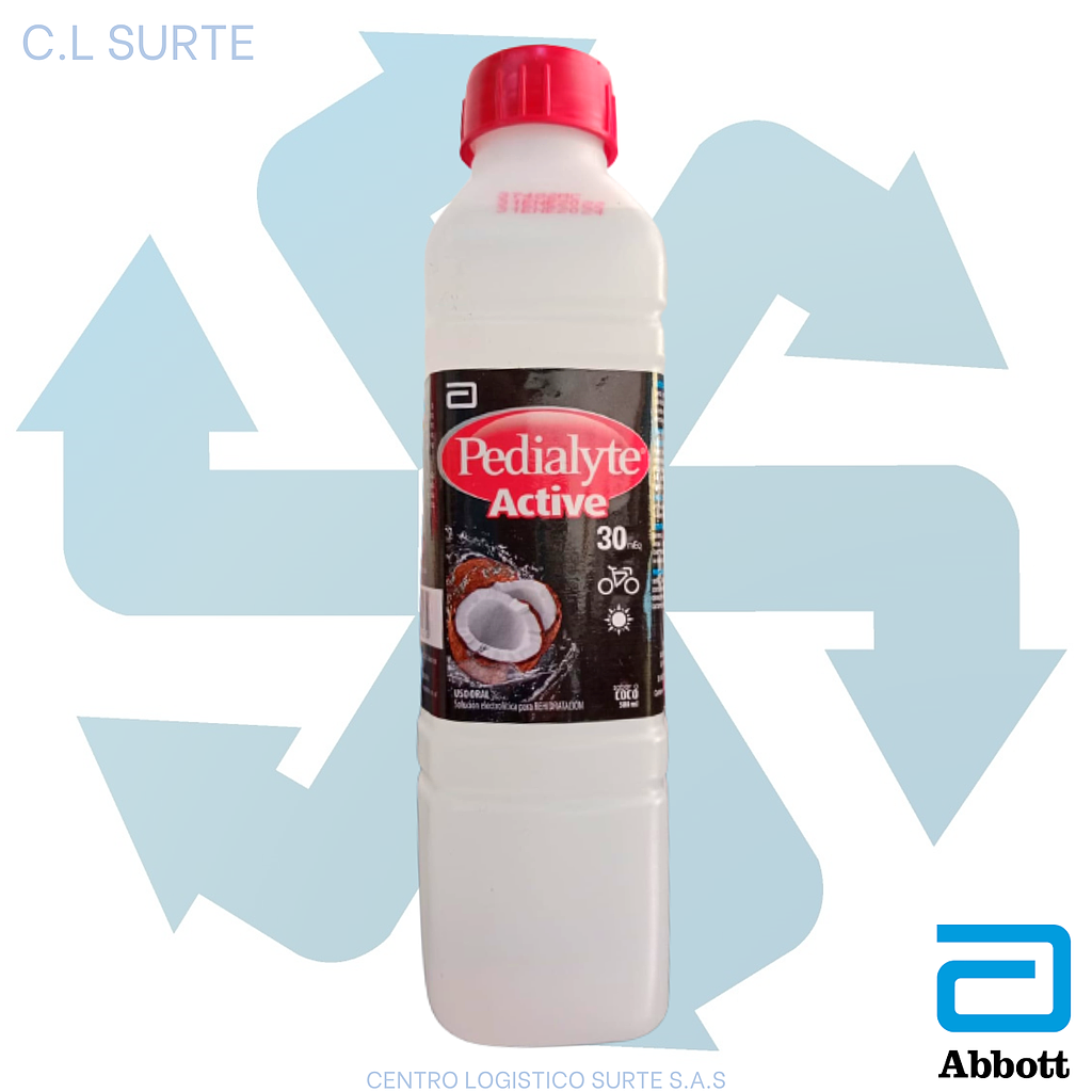PEDIALYTE ZINC 30 X 500 ML COCO ABBOTT