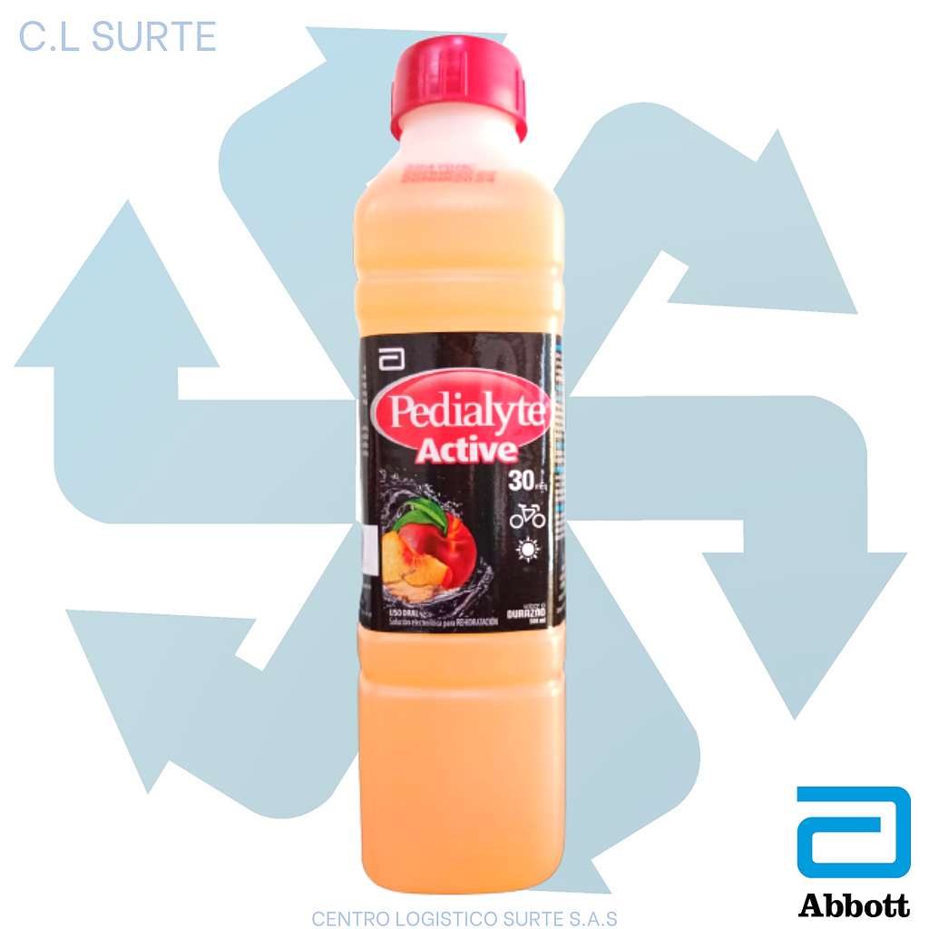 PEDIALYTE ZINC 30 X 500 ML DURAZNO ABBOTT